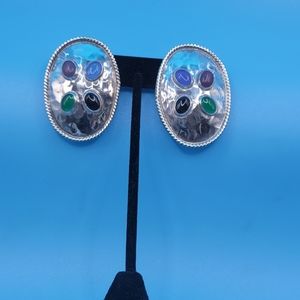 Vintage Sterling Silver Earrings